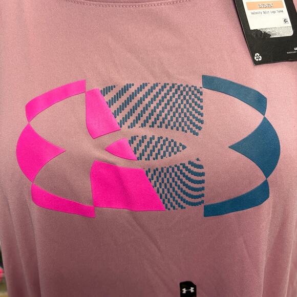 Under Armour 2X Velocity Split Logo Tank NWT - Picture 4 of 9